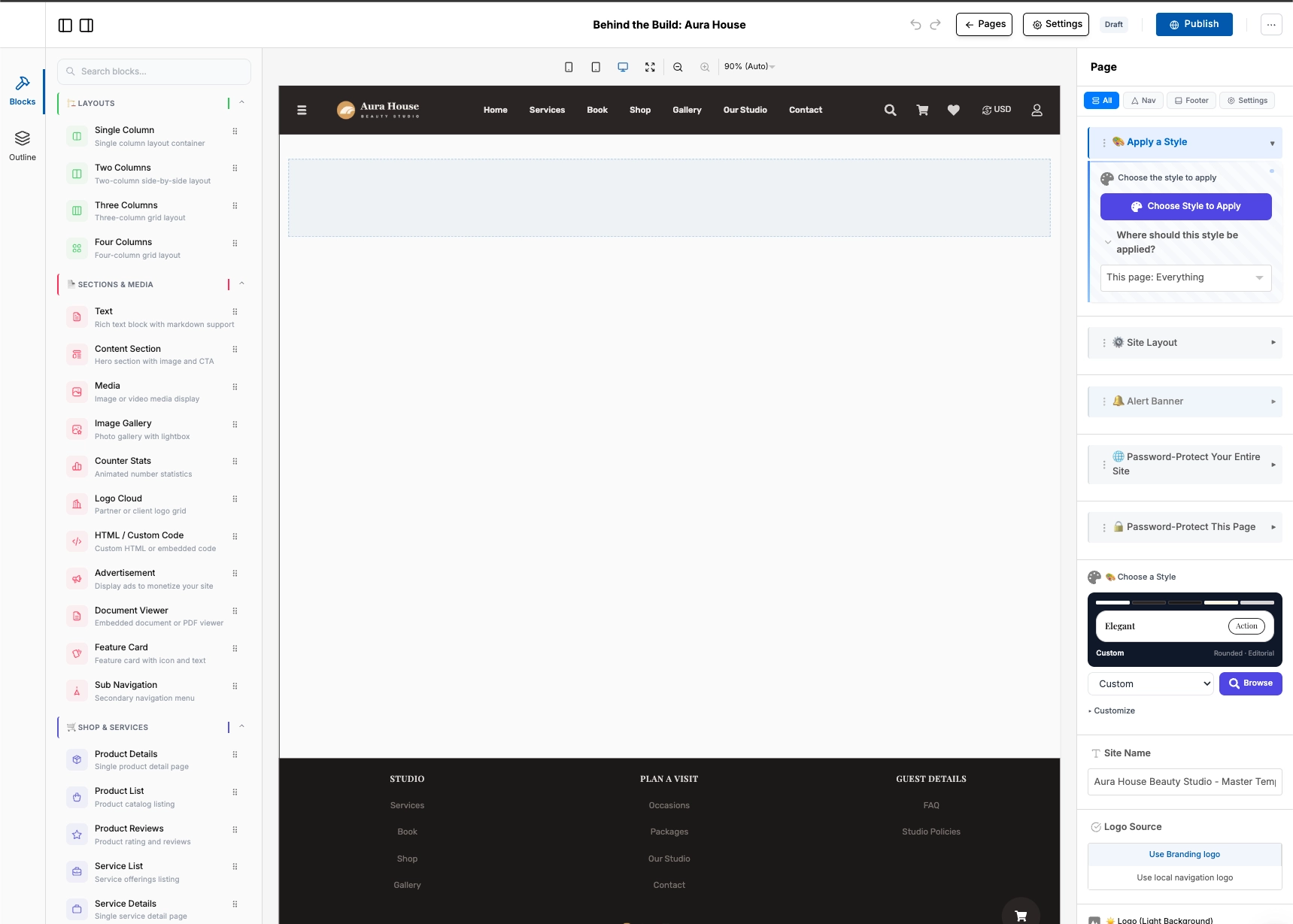 Content visual